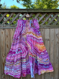 Small tiered maxi skirt