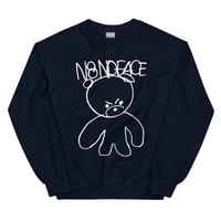 Image 1 of N8NOFACE MAD BEAR Unisex Sweatshirt (+ more colors)