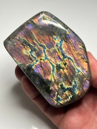 Image 1 of Purple Labradorite Freeform | Madagascar #3028