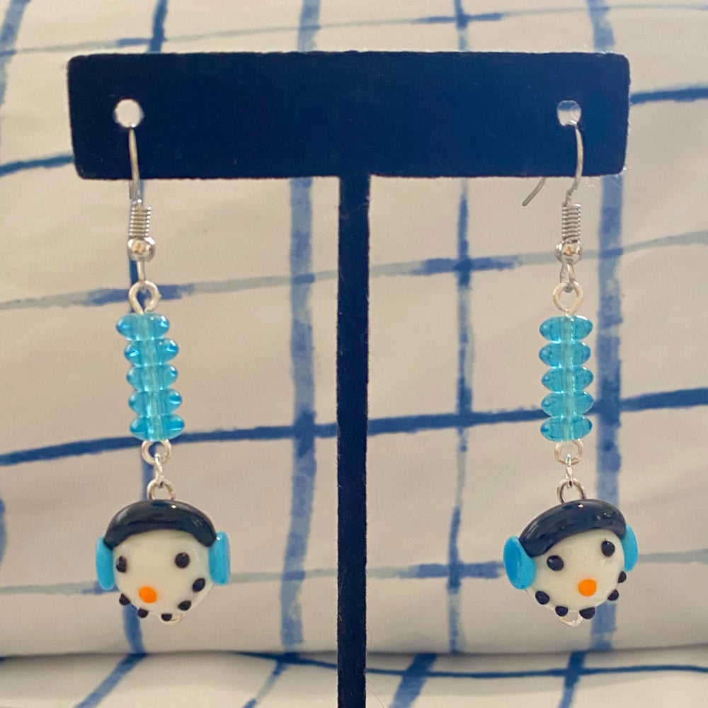 Image of holiday earrings