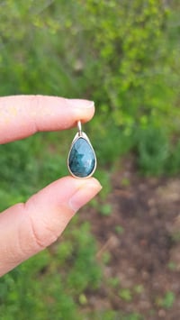 Image 1 of Emerald in Sterling