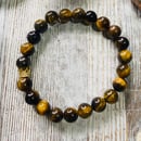 Image 3 of “Crowned With Courage” Tigers Eye 8mm Bracelet