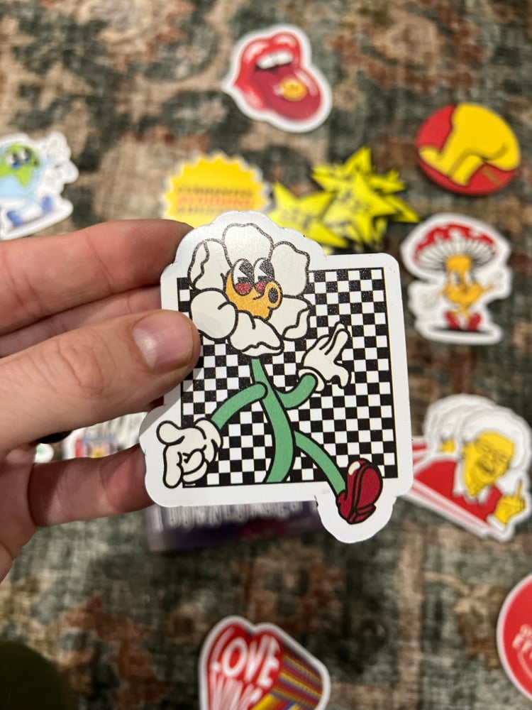 Image of Flower Stepping Through 3 Inch