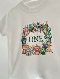 Image 1 of Wild ONE Safari Wreath T-Shirt