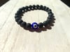 Lava Stone Evil Eye Bracelet