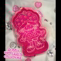 Image 2 of Hot Pink Strawberry Shortcake Tray