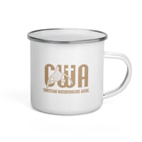 Image 2 of Christian Waterfowlers Branded Enamel Mug