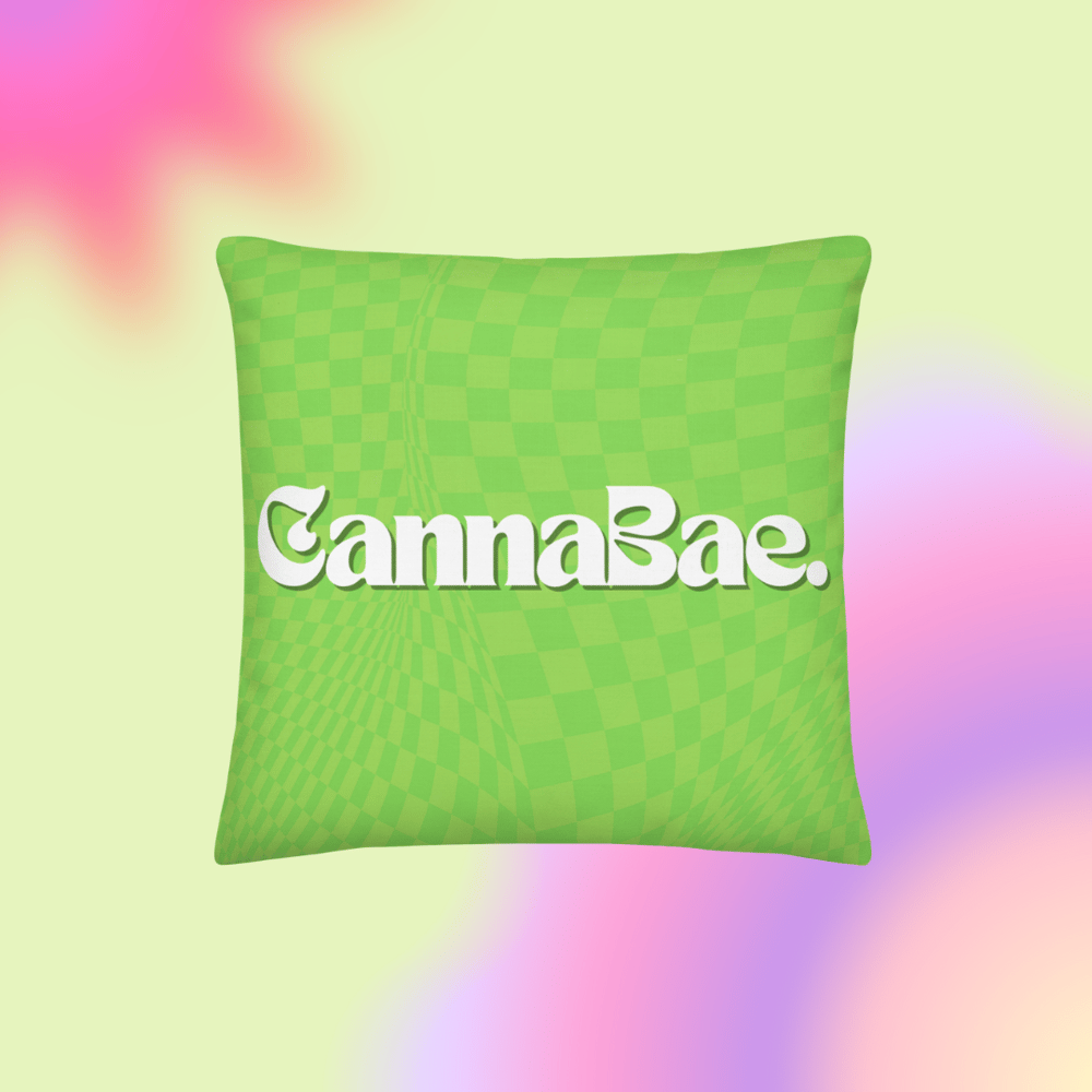 Image of RJ Rhonda Jane CannaBae Pillow