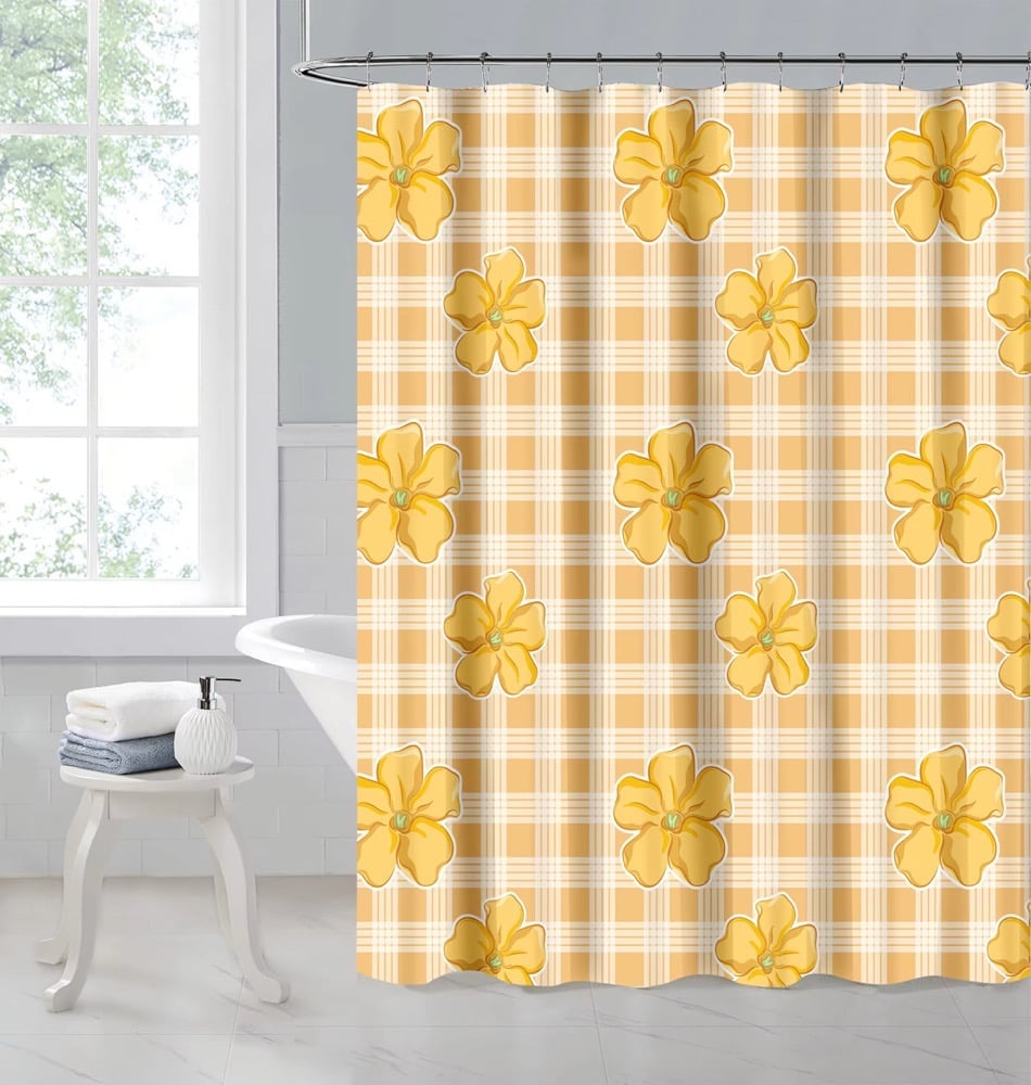 Image of Puakenikeni HunnyGirl Shower Curtain