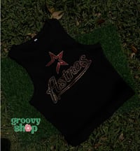 Astros Glitter Tank Top