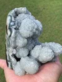 Image 8 of Druzy Amethyst with Polished Stalactites Edges #955