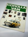 1978 E7 Corolla van wagon brochure