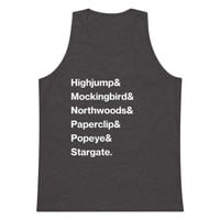 Image 4 of Conspiracy Mens Tank Logo White