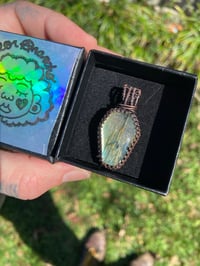 Image 2 of Coffin shaped Labradorite  