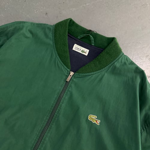 Image of 1980s Chemise Lacoste bomber jacket, Size XL