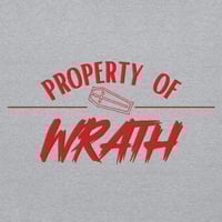 Image 2 of Jodie King | Property of Wrath | Embroidered Hoodie| Bookish