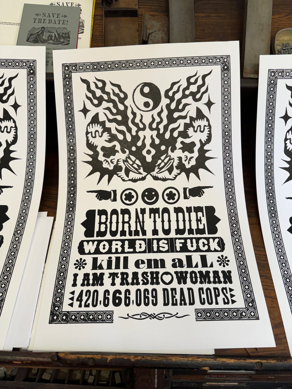 Trash Woman Print