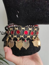 Image 9 of Afghani Bohemian Choker - Red