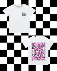 Image 2 of T-SHIRT: Little Miss Sassy Pants