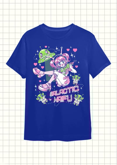 Image of “Galactic Waifu” T-shirt