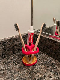Small Apple Brush Holder PRE-ORDER