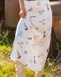 Image 4 of Falda vaquera beige XL