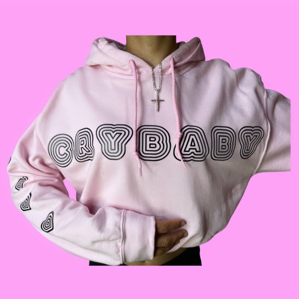 Image of Crybaby Hoodie (Pink)