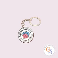 Image 3 of Mental Health Lux Enamel Keychains