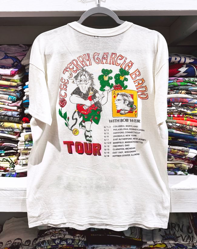 Jerry Garcia Band 1989 Tour Lot T-Shirt - Fits L