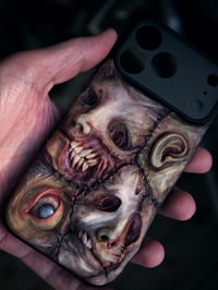 Image 1 of Custom commission iPhone 17 Pro Max Ed Gein phone cover