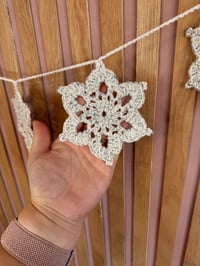 Image 4 of SNOWFLAKE GARLAND