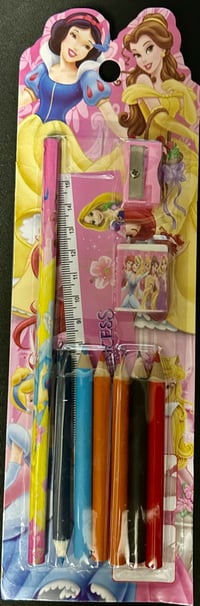 Image 2 of Girls All In One Stationary Set.