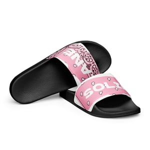 Image of Pink Paisley Slides 