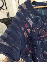 Image 2 of navy top 