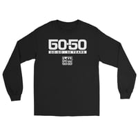 Image 1 of LOVE DC GOGO "GO-50" 50 YEARS (Anniversary Mark) Men’s Long Sleeve Shirt (see color option)
