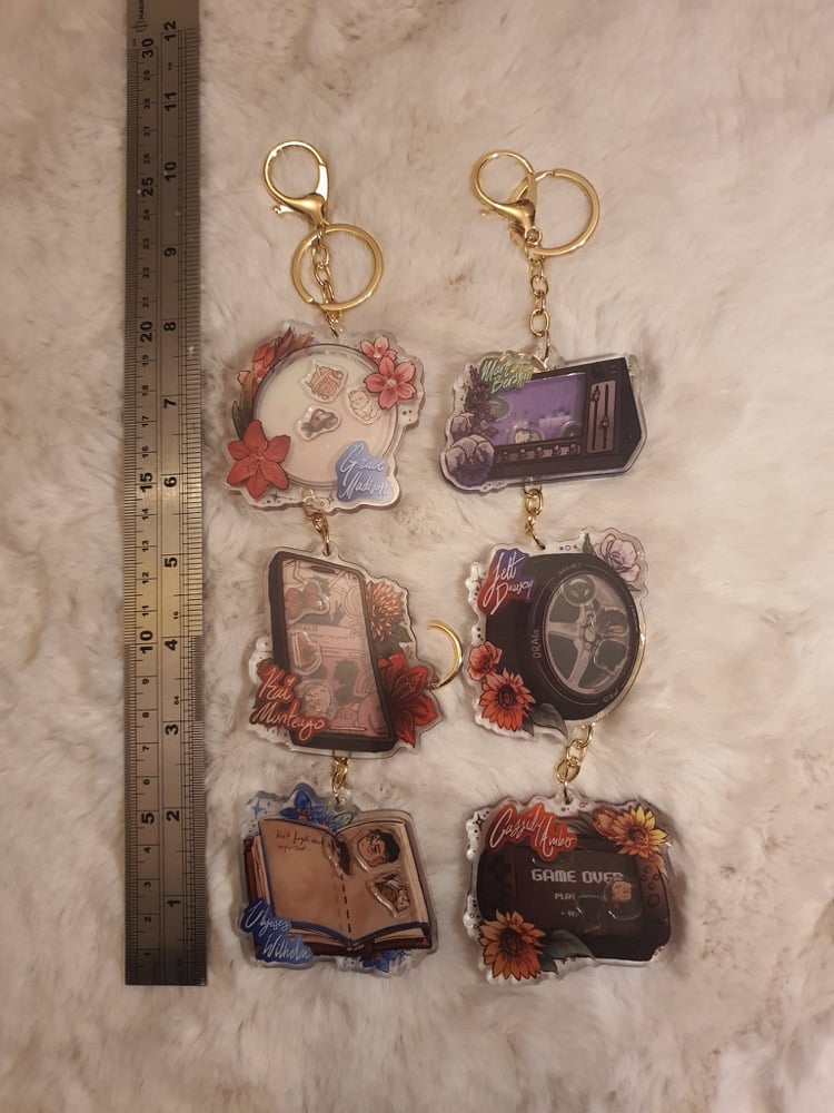 Project: Eden’s Garden Shaker keychains 