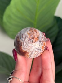 Image 2 of MEXICAN LACE AGATE SPHERE E