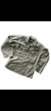 Image 2 of VINTAGE ARMY SHIRT JACKET