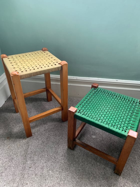 Image of Woven Stools