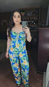 Image 10 of Ayanna Tropical Jumpsuit