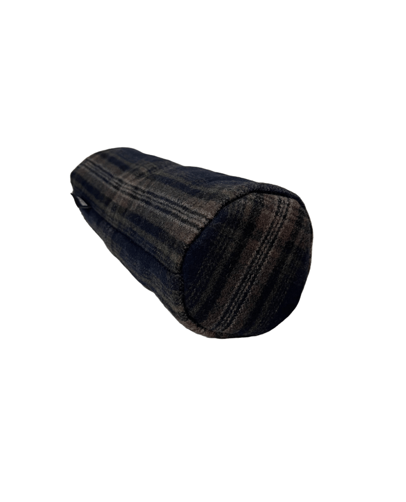 Navy Tartan Wool Head Cover