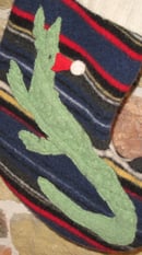 Image 2 of Striped Holiday Crocodile