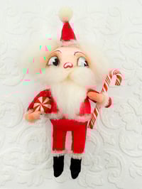 Image 1 of Santa with Candy Cane and Peppermint I