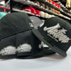 New Era 59Fifty Black Metallic Silver Dome 