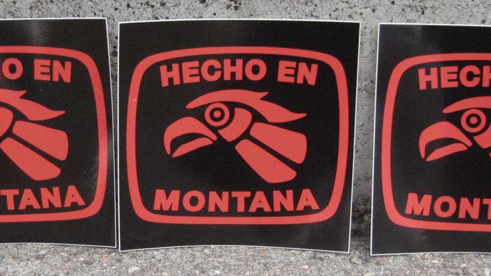 Image of Sticker: Hecho En Montana
