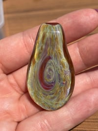 Image 4 of Yellow and Pink Teardrop Pendant