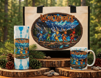 Image 2 of "We Are Evergreen" Complete Lifestyle Gift Bundle -Tote, Tumbler, & Mug
