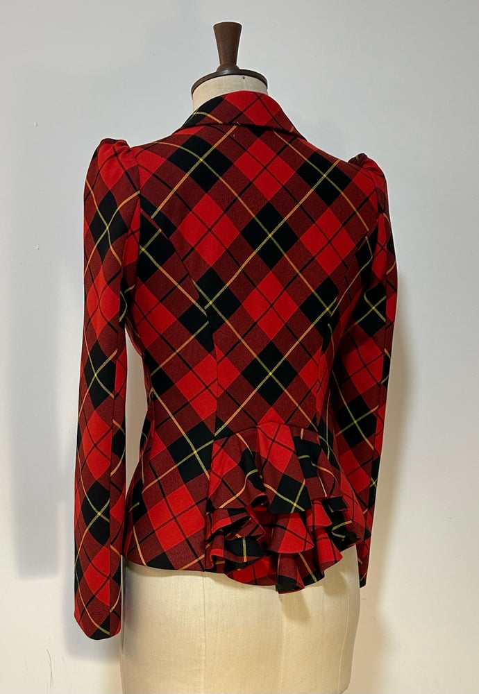 Image of Tartan Carmen jacket