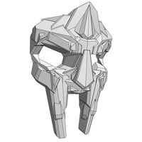 MF DOOM wall mask