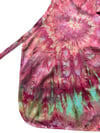 Adult Cotton Twill Pocket Apron (One Size) in Pink Spiral Ice